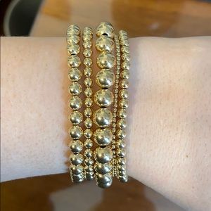Karen Lazar 7mm yellow gold filled bracelet (6.5)